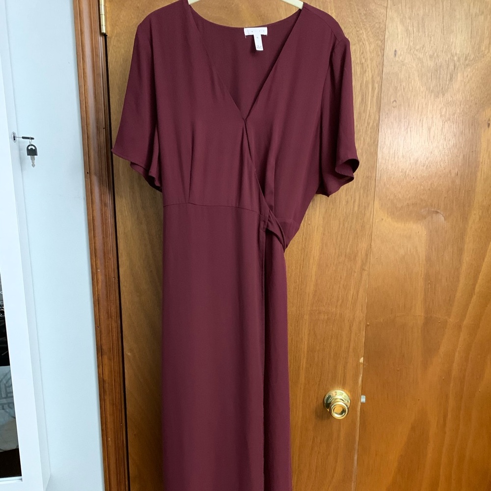 Leith  Burgundy Maxi dress